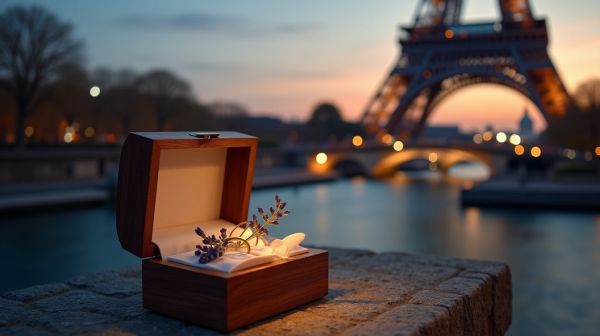 Comment organiser une demande en mariage originale à Paris ?